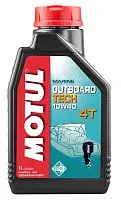 xМасло Motul Outboard Tech 4Т 10W-40 для ПЛМ Полусинтетическое моторное 1л 