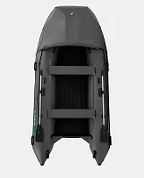 Лодка надувная ПВХ Gladiator E 380PRO (Темно-серый)