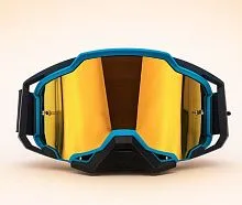 Очки кроссовые STAREZZI MX-32 Light Blue Black 2026